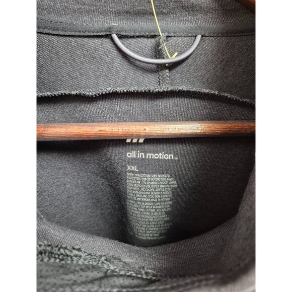 Men's Gym Fleece Hooded Sweatshirt - All in Motion™ - Picture 3 of 7